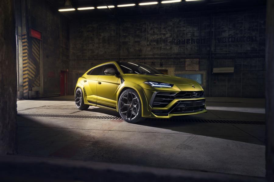  Lamborghini Urus by Novitec Rosso (Giallo Auge) 2019 года  (фото 1 из 14)